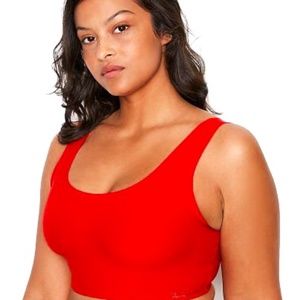 Red Sports Bra